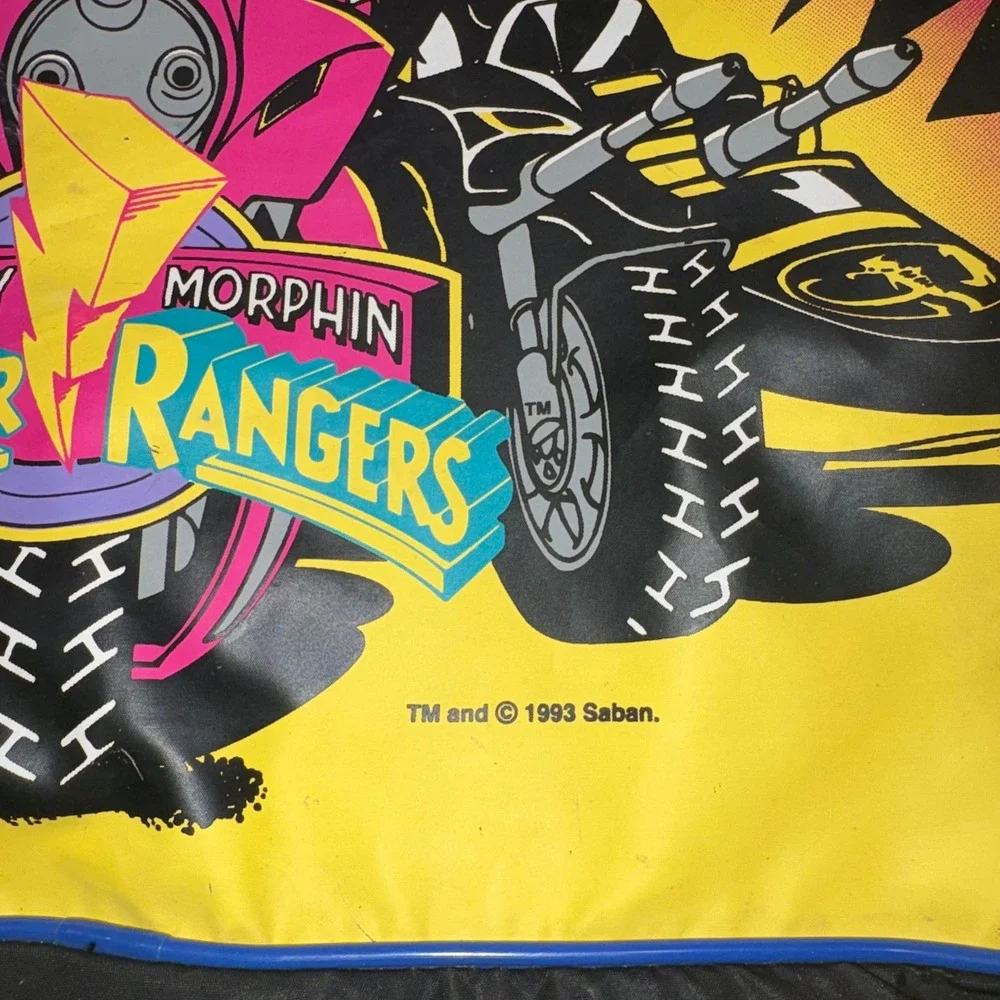 Vintage Travel Bag Kids 1993 Mighty Morphin Power Rangers Ero Industries